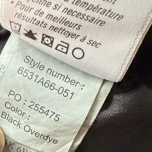 NWOT PAIGE Cindy Straight Leg Pants Twisted Seam Black Velvet Casual Women’s 25 - Picture 14 of 14